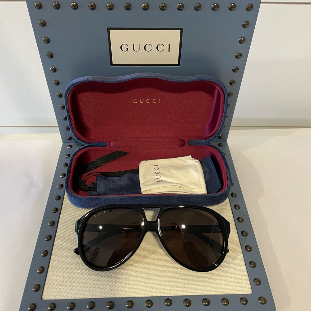 GG1286S-001 GUCCI MEN'S SUNGLASSES - Picture 2 of 10